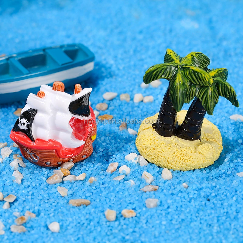 Pirate Theme Micro Landscape Nautical Decor